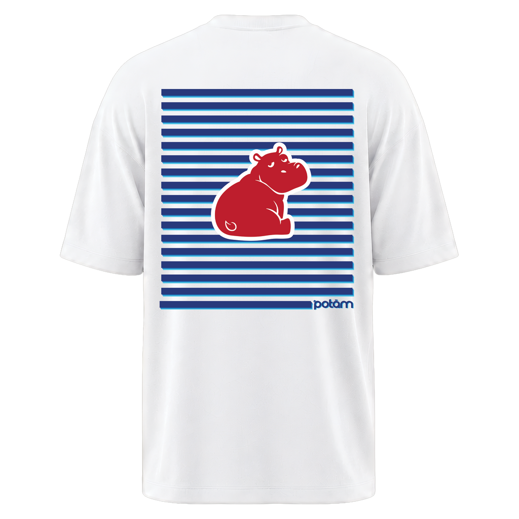 T-shirt Marine