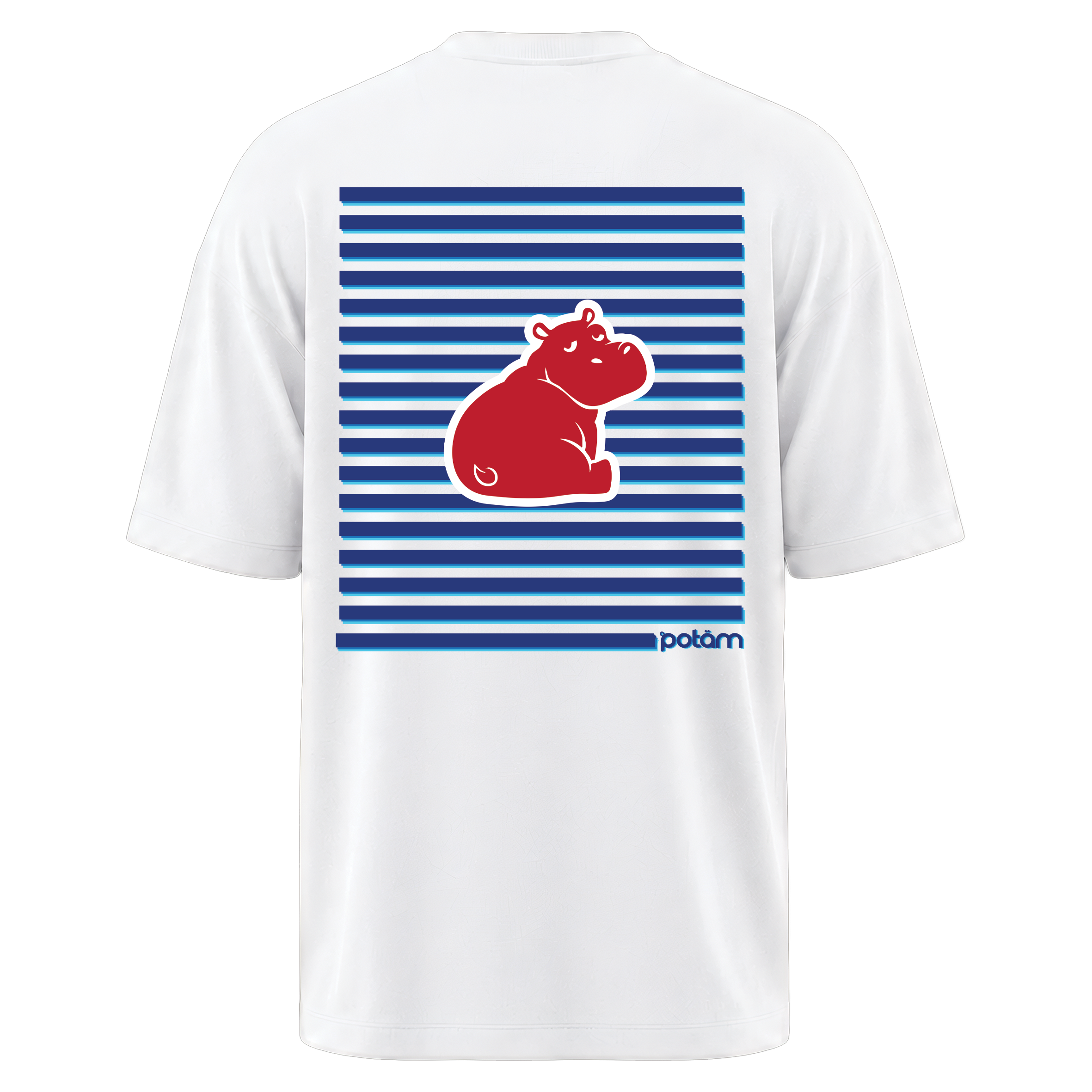 T-shirt Marine
